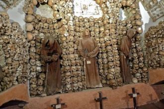 Кости монахов в Santa Maria della Concez