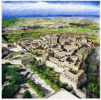 Мдина- это древний город- крепость с бог