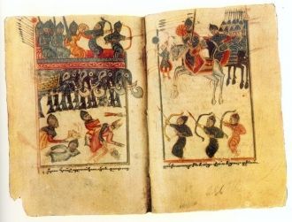 Армянские рукописи богаты миниатюрными и