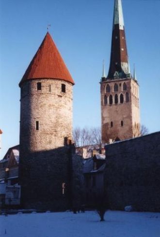 В 1547 году в Таллин приехали канатоходц