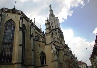 Постройка началась в 1421 году, но храм 