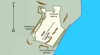 План крепости Еникале