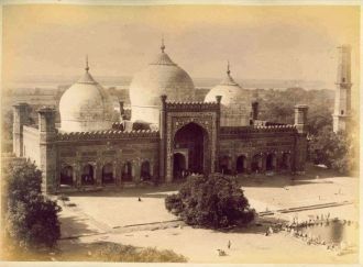 Мечеть Бадшахи. Старое фото