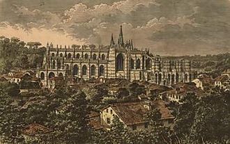 Монастырь Баталья, 1882