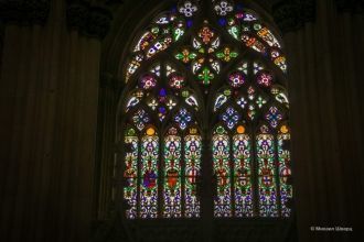 Витражи монастыря