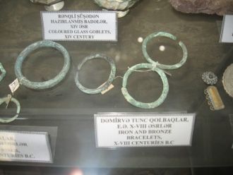 Экспонаты в музее Атешгях