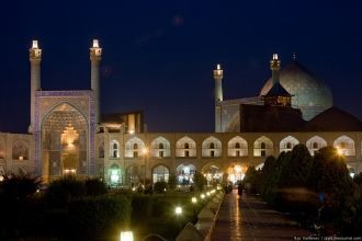 Мечеть Имама ночью