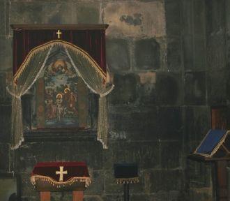 Монастырь Гегард,  икона Крещение Христа