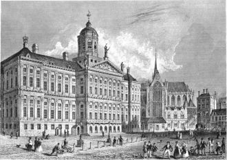 Амстердамская ратуша была возведена в 16