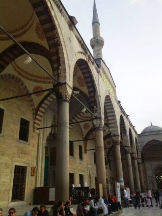 Внутренний двор Голубой мечети. Двор Гол
