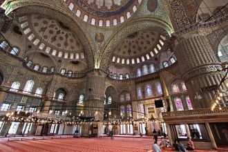 Голубая мечеть (Султанахмет) - интерьер