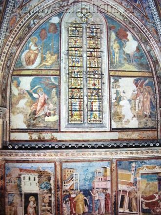 Фрески Верхней церкви базилики Сан Франч