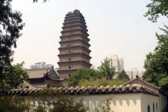 Малая пагода диких гусей была построена 