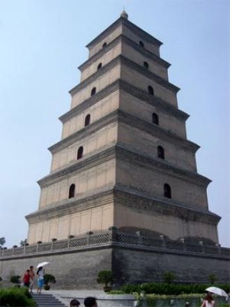 Первоначально пагода состояла из пяти эт