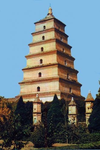 Большая пагода диких гусей в Чанъане VII