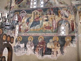 Фрески монастыря 13-14  веков.