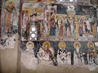 Фрески монастыря 13-14  веков.