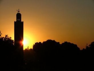 Строительство первой мечети Кутубии еще 