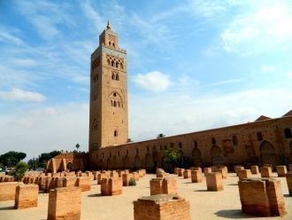 Кутубия была построена в традиционном ар