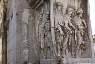 Деталь арки Септимия Севера.