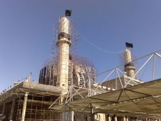 Восстановление мечети после теракта