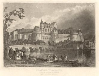 Замок Амбуаз. Исторический вид