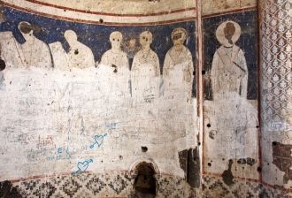 Фрески внутри церкви Святого Григория.