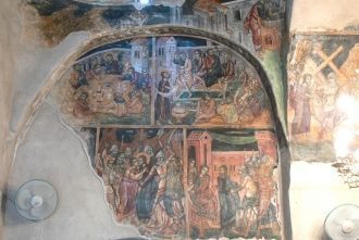 Фрески церкви Агиа Параскеви: «Тайная ве