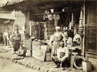 Гранд базар Стамбула в XIX веке