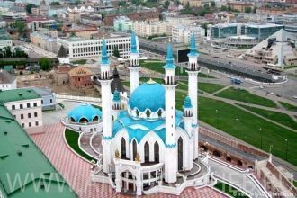 Купол мечети расположен на высоте 36 мет