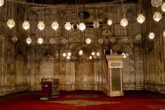 Зал мечети Мухаммеда Али