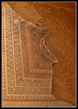 Мозаика в одной из римских бань - Крепос