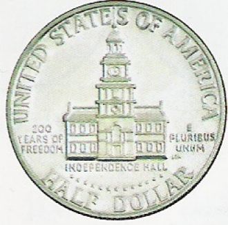 Изображение Индепенденс-холла на 50-цент