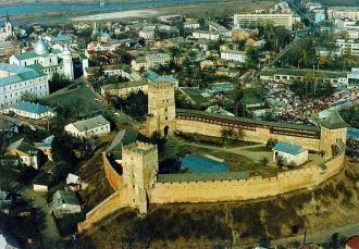 Замок Любарта и вид на город