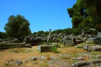 Развалины храма Зевса