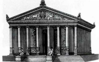 Храм Артемиды в Эфесе. Реконструкция. По