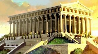 Храм Артемиды в Эфесе. Реконструкция. В 