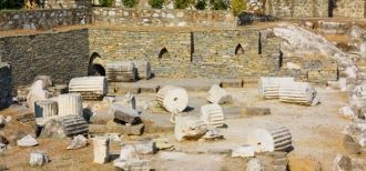 Мавзолей в Галикарнасе. Руины