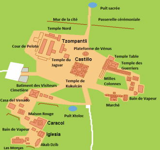 Схема центральной части города