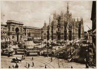 Миланский кафедральный собор в начале XX