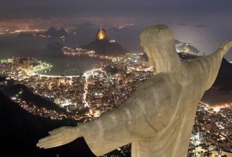 Статуя Христа Спасителя. Рио-де-Жанейро.