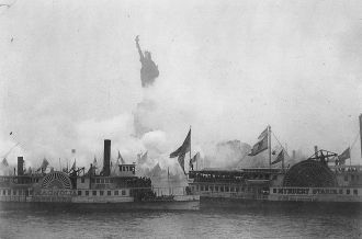 Ее доставили в Нью-йорк 17 июня 1885 год