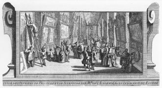 В 1692 г. Людовик XV открыл в Лувре гале