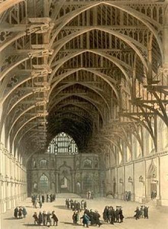Вестминстерский холл, 1808 год