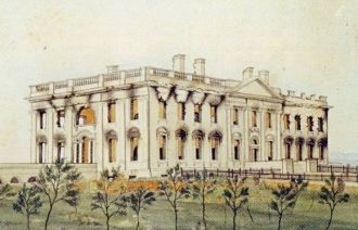 Белый дом в августе 1814