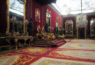 Интерьеры Королевского дворца Мадрида сч