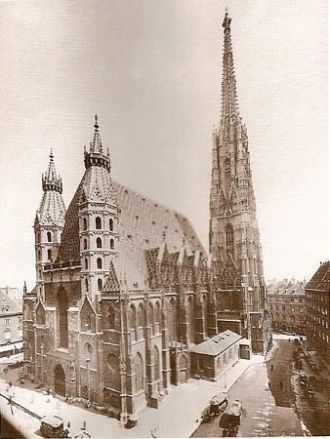 Собор Святого Стефана. Историческое фото