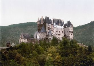 Замок Эльц около 1900 г.