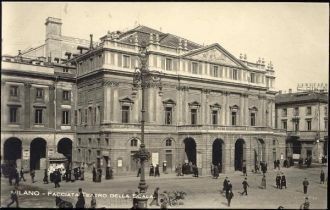 История миланского театра ”Ла Скала” нач