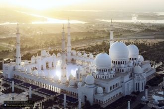 Вид на мечеть с высоты